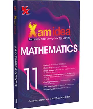 Xam idea Class 11 Mathematics (2025-26) | Latest CBSE Syllabus | Rapid Recap | Competency-Focused and Free Response Qs