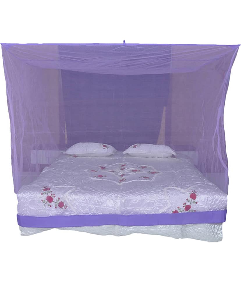 Riddhi Mosquito Net, Machardani Double Nylon Plain Hanging Mosquito Net, Machardani