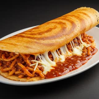 Cheese Schezwan Dosa