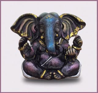 COPPERHOARD Resin Ganesh Idol,Vinayaka Statue,Ganpati Murti,Ganesha Idol for Home Decor,Ganesh ji Statue for Home & Office Temple,Ganesh Chaturthi Puja Room