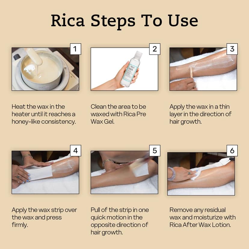Rica White Chocolate Wax (800 ml) view 5