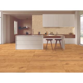 Orientbell Floor Tiles DGVT Hickory Wood Beige 2 PCS