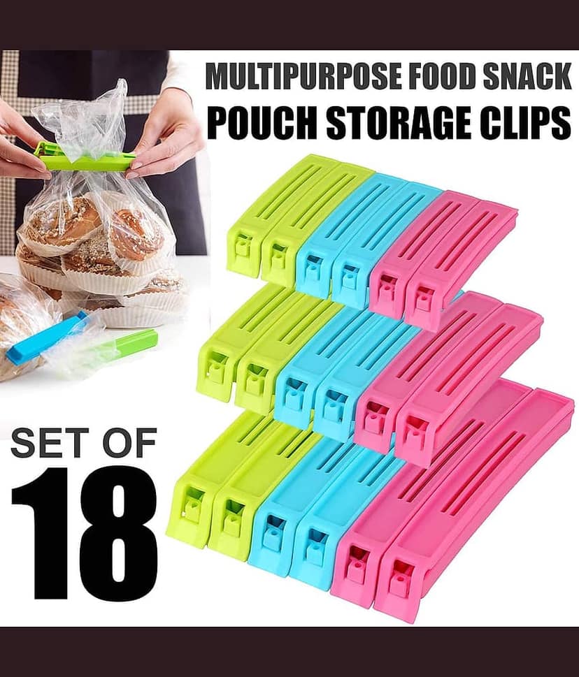 KTU Kitchen Product Plastic Sealing Clips view 2