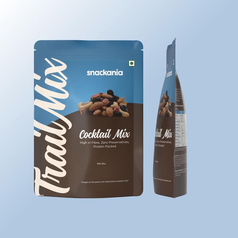 Snackania Cocktail Mix 480g | Premium Assorted Dry Fruits & Nuts | Healthy Trail Mix | Rich in Protein, Fiber & Antioxidants | Wholesome Snack view 3