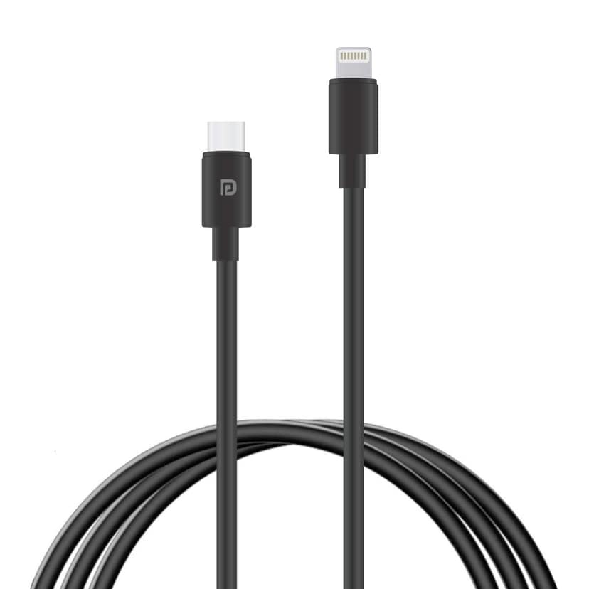 Portronics Konnect Core C 3A Type-C To 8 Pin Usb Charge And Sync Function Cable For All Type C Usb Connectivity Devices view 4
