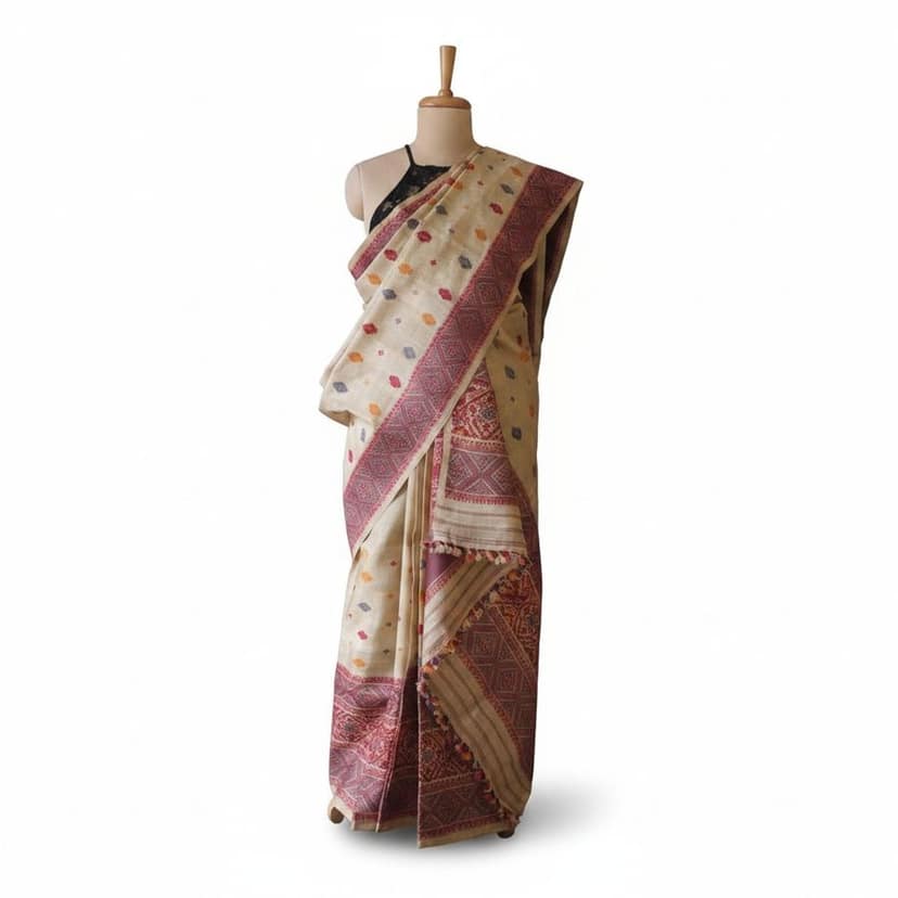 Traditional Handwoven Ethnic Saree