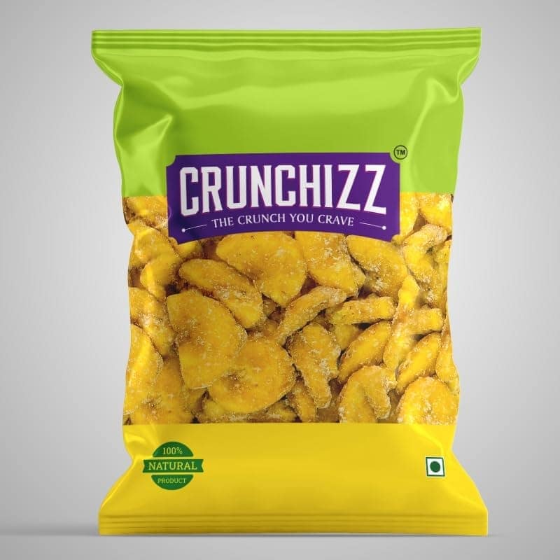 CRUNCHIZZ Authentic Kerala Style Jaggery Coated Banana Chips & Sesame Chikki Black Combo I Traditional South Indian Recipe I No Artificial Additives I Perfect Munchy Bites I Pack of Two I 250 Grams Each I Total 500 Grams view 9
