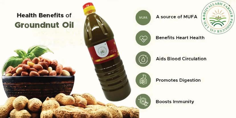 Groundnut Oil - 1L view 3