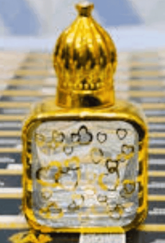 Mii Art DIY Perfume Maker’s Golden Bottle – 10ml Empty Glass Container for Custom Scents and Aromatherapy Oils (Pack of 1) view 2