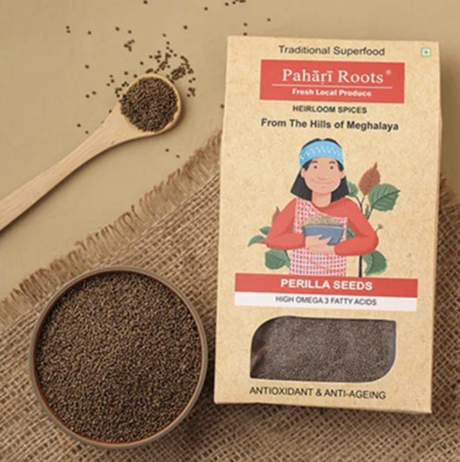 Pahari Roots Perilla Seeds from Meghalaya (High in Omega 3 | Superior to Chia & Flax Seeds) view 3