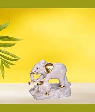 BECKON VENTURE Animal Showpiece 13 cm - Pack of 1