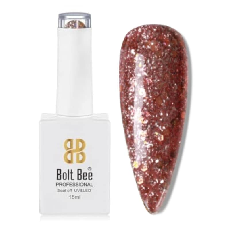 Bolt Bee Crimson Red Pearl Color Gel Nail Polish Soak Off UV Gel DIY at Home Manicure Salon Nail Art (89, 15ml) Bolt Bee Crimson Red Pearl Color Gel Nail Polish Soak Off UV Gel DIY at Home Manicure Salon Nail Art (89, 15ml) - 89 / 15 ml (Pack of 1)