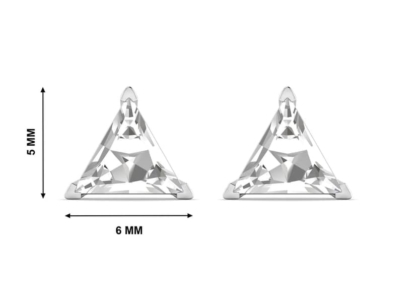 Triangle Solitaire Studs view 10