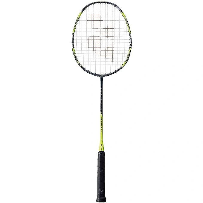 YONEX ARCSABER 7 PLAY STRUNG GRAPHITE BADMINTON RACQUET (Colour - GREY YELLOW) by Total Sporting And Fitness Solutions Pvt Ltd