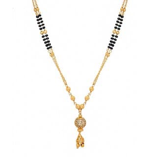 Arch Fashion Gold Plated Brass Copper Festive/Designer Mangalsutra