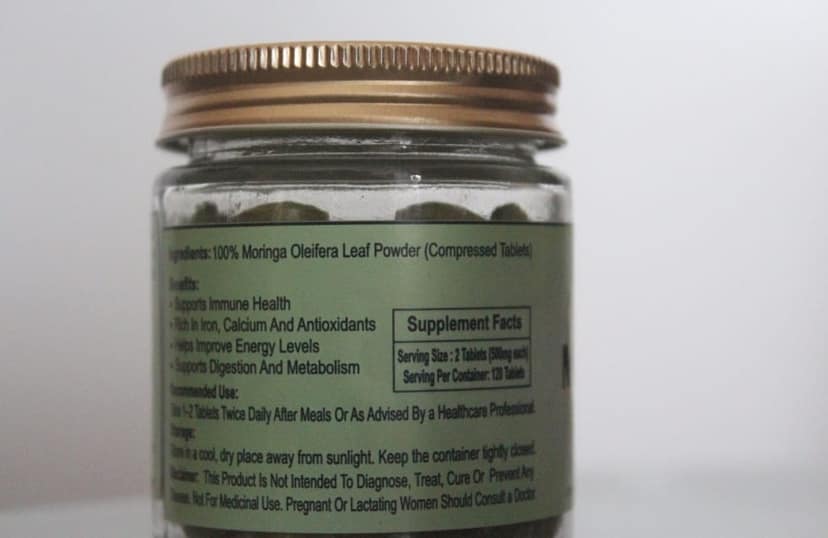 Moringa+ Tablets view 2
