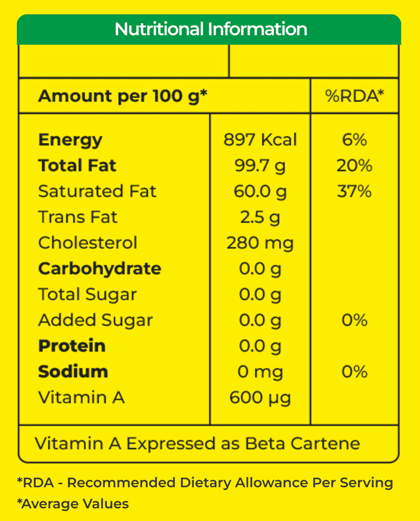 Ram Ghee 1L Jar view 4