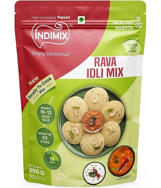 INDIMIX Ready To Cook Rava Idli 200 gm