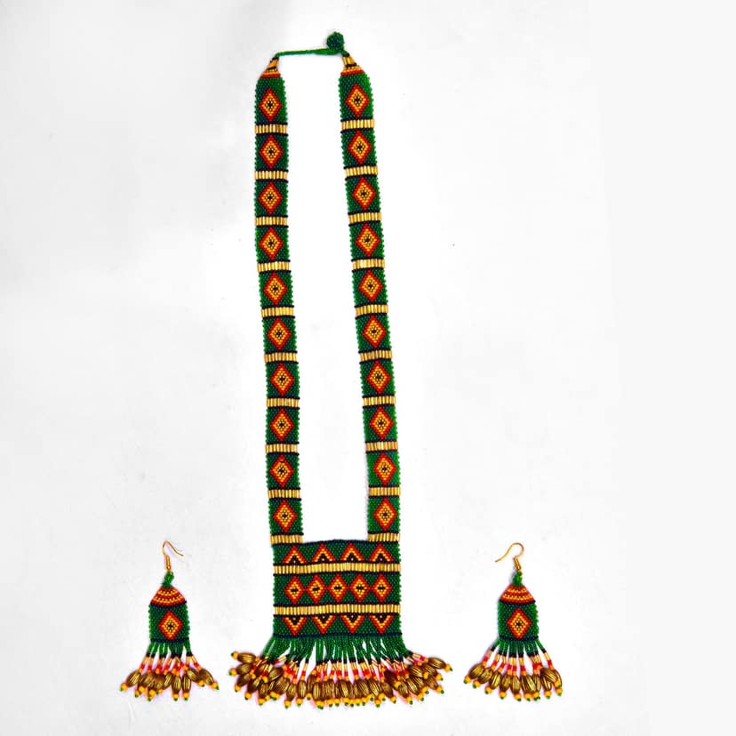 Tribes India Handcrafted Multi Color Rajasthani Set