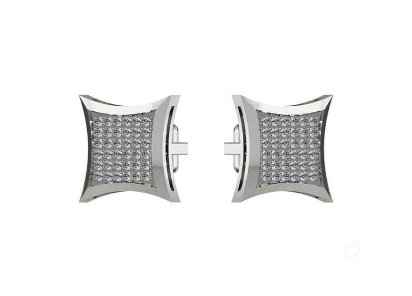 Radiant Kite Shaped Cufflinks for Men
