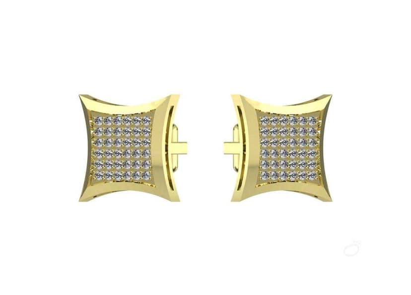 Radiant Kite Shaped Cufflinks for Men view 2
