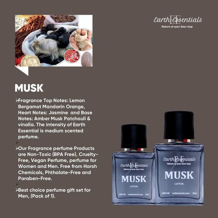 Musk perfume for men-Long lasting and premium Scent view 4