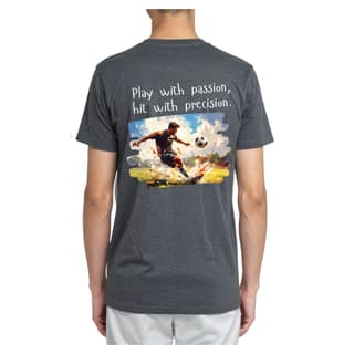 Trishoolin Sports Theme T-Shirt | Design 10410MB | Cotton Regular Fit | Crew Neck / Round Neck Half Sleeve | Pack of 1