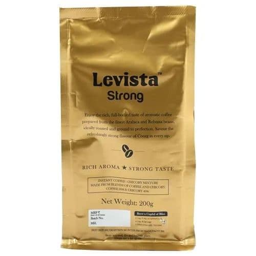 Levista Strong Coffee, 200 gm Pouch view 2