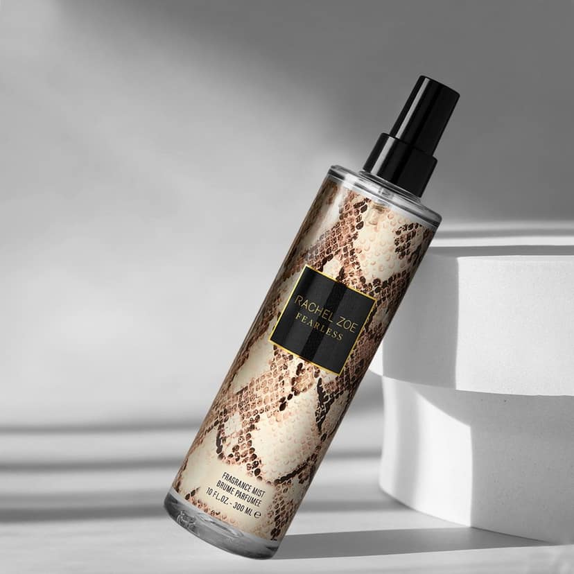 Rachel Zoe Fearless Body Mist for women – Long-Lasting Luxury Body Mist with woody scents with notes of Coconut, Amber & Tuberose – Gift for women – 300 ml view 3