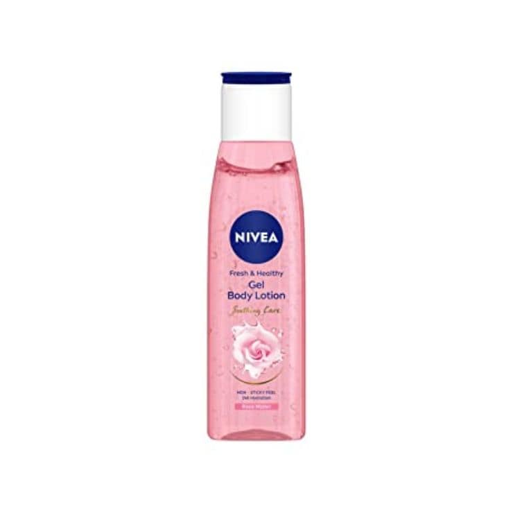Nivea Fresh Healthy Gel Body Lotion Soothing Care Rose Water 200Ml