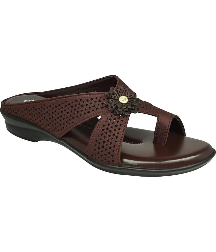 Ajanta Brown Women's Flats view 2