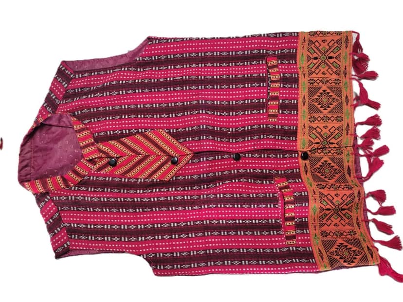 Karbi Traditional Coat view 3