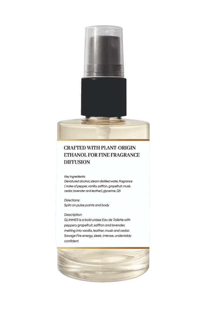 GLIMMER | Bergamot | White Florals | Soft Musk | Premium Eau De Toilette | Bright | Radiant | Alive view 3
