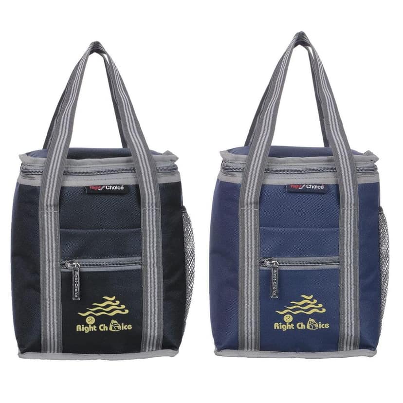 RIGHT CHOICE Polyester Carry on Lunch/Tiffin Bags Combo School Office & Picnic Bag for All Age view 7