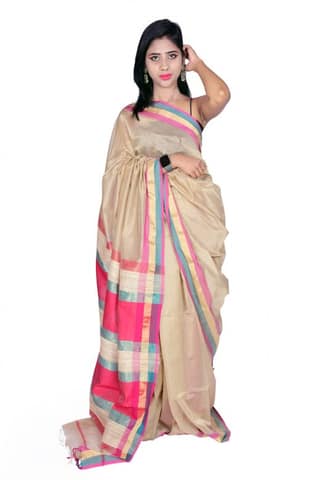 Tribes India Handwoven Maheshwari Saree 1STXSARMP00118-2