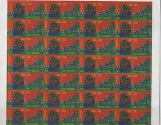 Shobhaphila's Indian Se-Tenants Sheet Christmas - Festive Collectible Stamp ( 8th Dec 2008)