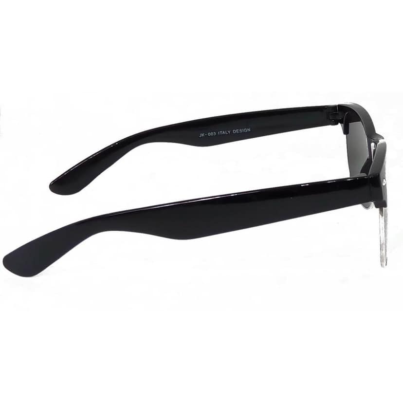 Hrinkar Pink Rectangular Cooling Glass Black Frame Best Sunglasses for Men & Women - HRS254 view 3