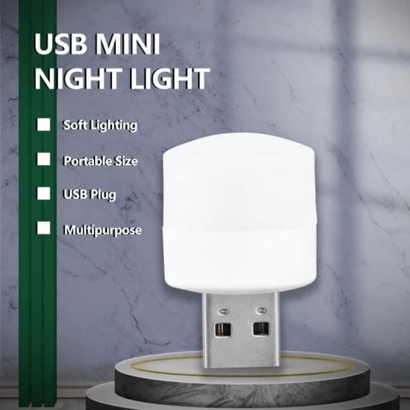 USB Night Lights LED Plug in White Buy 1 Get 2 Free view 3