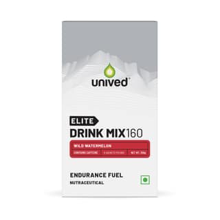 Unived Elite Drink Mix 160 for Quick Energy & Sports Stamina Wild Watermelon