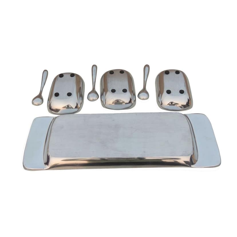 Aluminium Decorative 3 Bowl set (AMAS3181/16) view 4