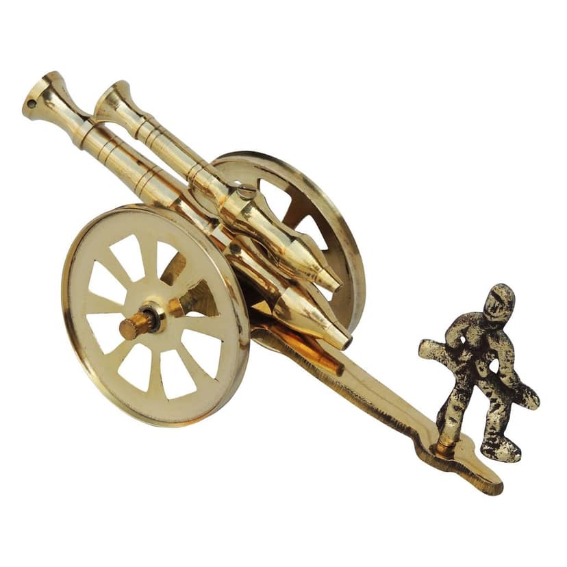 Brass Table Decor Showpiece Cannon No. 7 (ZMAS172 E) view 2