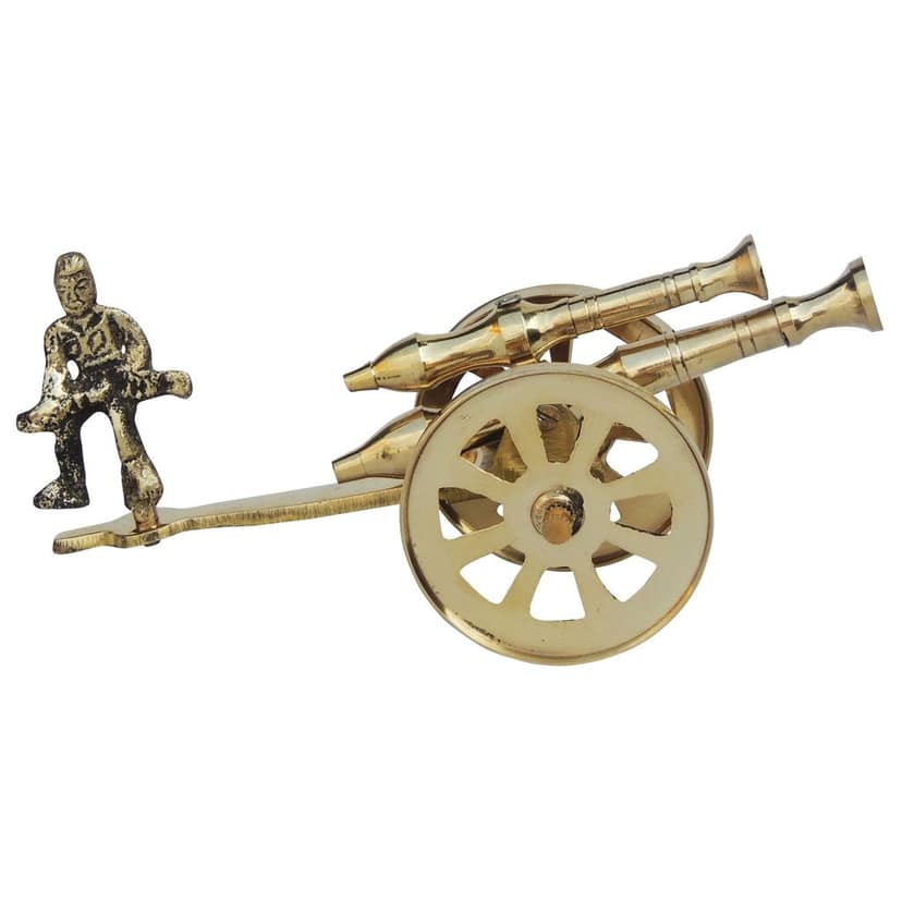 Brass Table Decor Showpiece Cannon No. 7 (ZMAS172 E) view 5