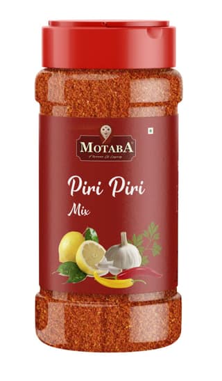 MOTABA Tasty Piri Piri Seasonings For Pizza & French Fries, 100 gm - MOTABA Tasty Piri Piri Seasonings For Pizza & French Fries, 100 gm