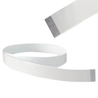 24 Pin 0.5mm Pitch 350mm Same Side Connection FFC Ribbon Flexible Flat Cable