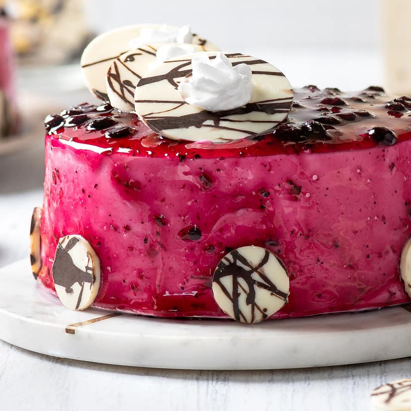 Blueberry Glaze Cake- Half Kg view 4