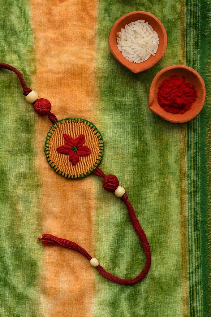 Handcrafted Embroidered Rakhi