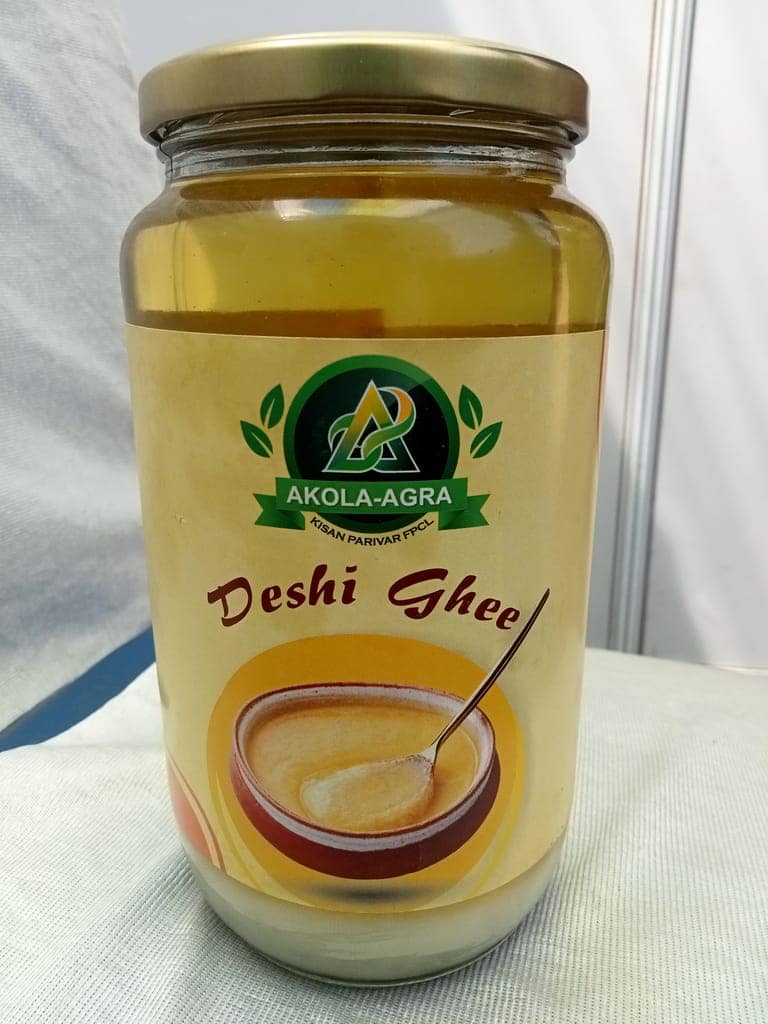 "Akola-Agra Kisan Parivar FPCL Deshi Ghee"