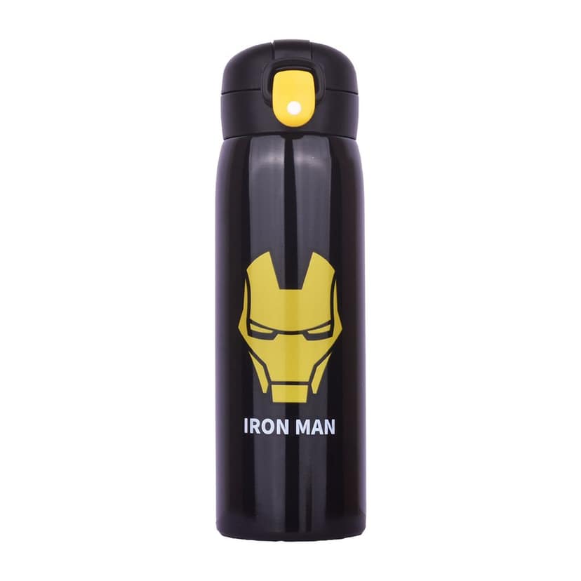 Iron Man Water Bottle | Iron Man 2 Water Bottle | Iron Man Drink Bottle | Iron Man Hot Water Bottle | Stainless Steel Water Bottle For Kids | Insulated Water Bottle | Cartoon Water Bottles | Avengers Stainless Steel Water Bottle