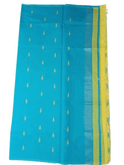Kalyani Cotton Saree for Women | Soft Pure Cotton Saree with Blouse Piece | Traditional Daily Wear Handloom Style Saree | Lightweight Breathable Cotton Saree for Office, Casual & Festive Wear view 4