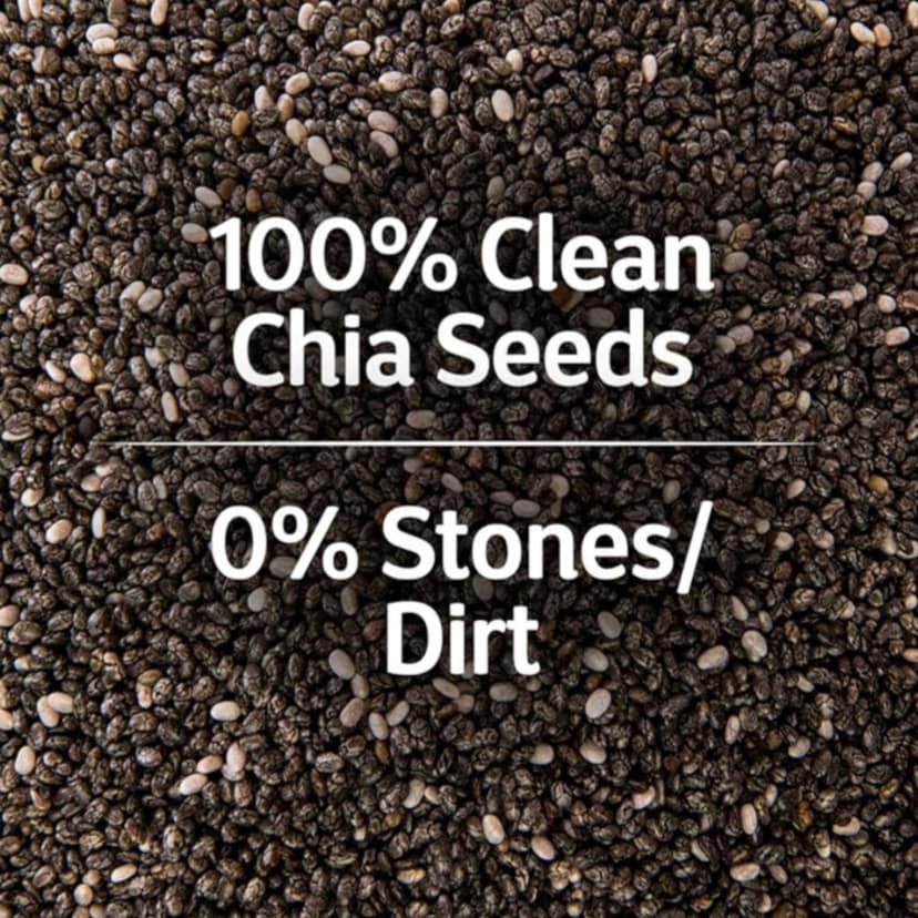 Qawvler Raw 4 in 1 Mix Seeds 200gm | Chia, Flax, Sunflower & Pumpkin Seeds | High Fiber & Antioxidants | Healthy Snacks | for Eating view 5